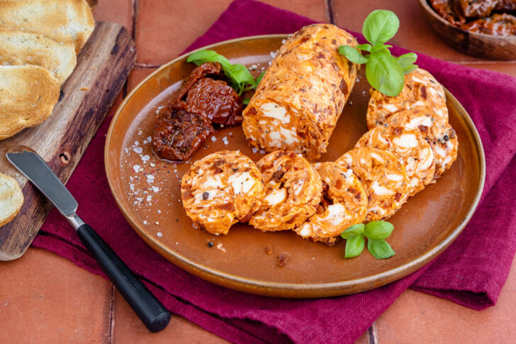 Tomatenbutter mit getrockneten Tomaten