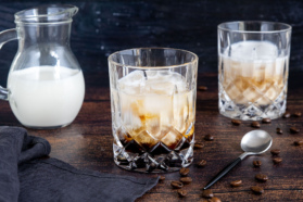White Russian mit Milch Cocktail