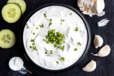 Zaziki mit Quark