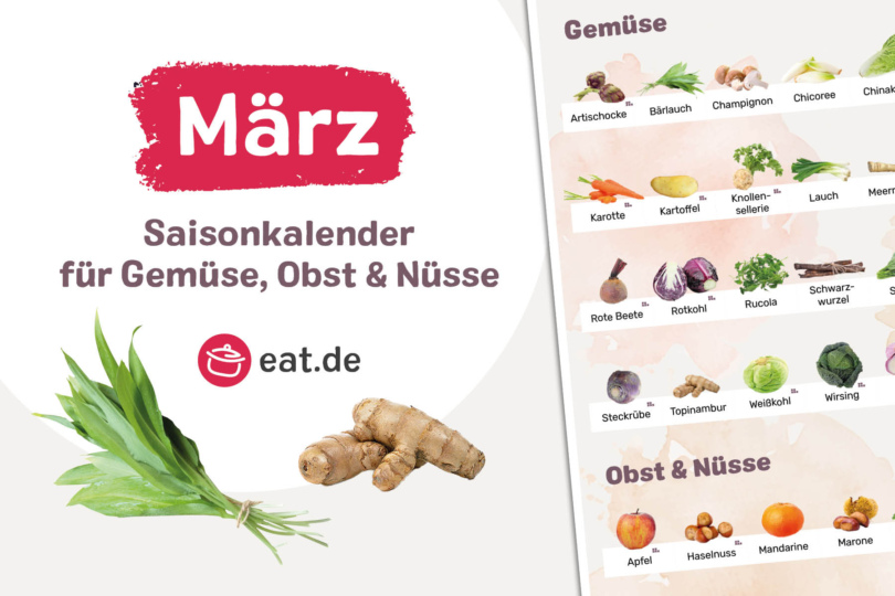 Saisonkalender März - Titel
