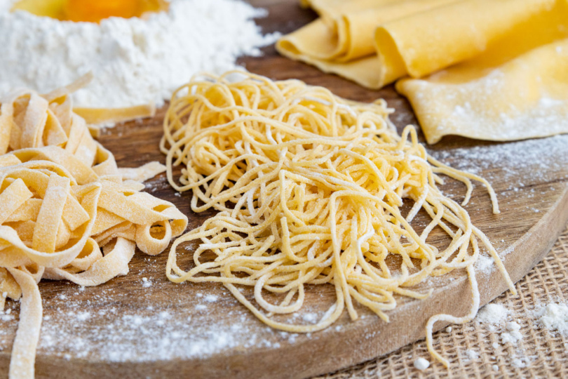 Pastateig Grundrezept Spaghetti