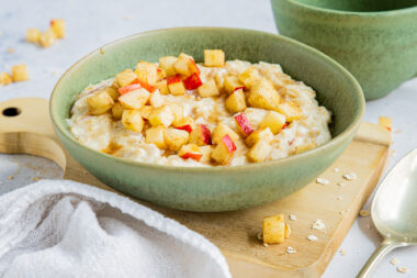Apfel-Zimt-Porridge