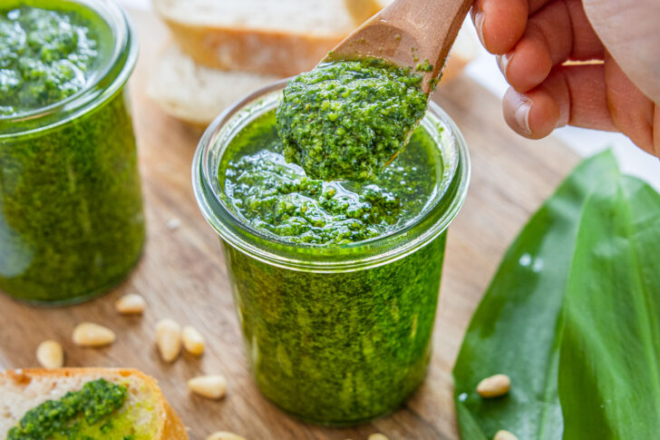 Bärlauchpesto selber machen