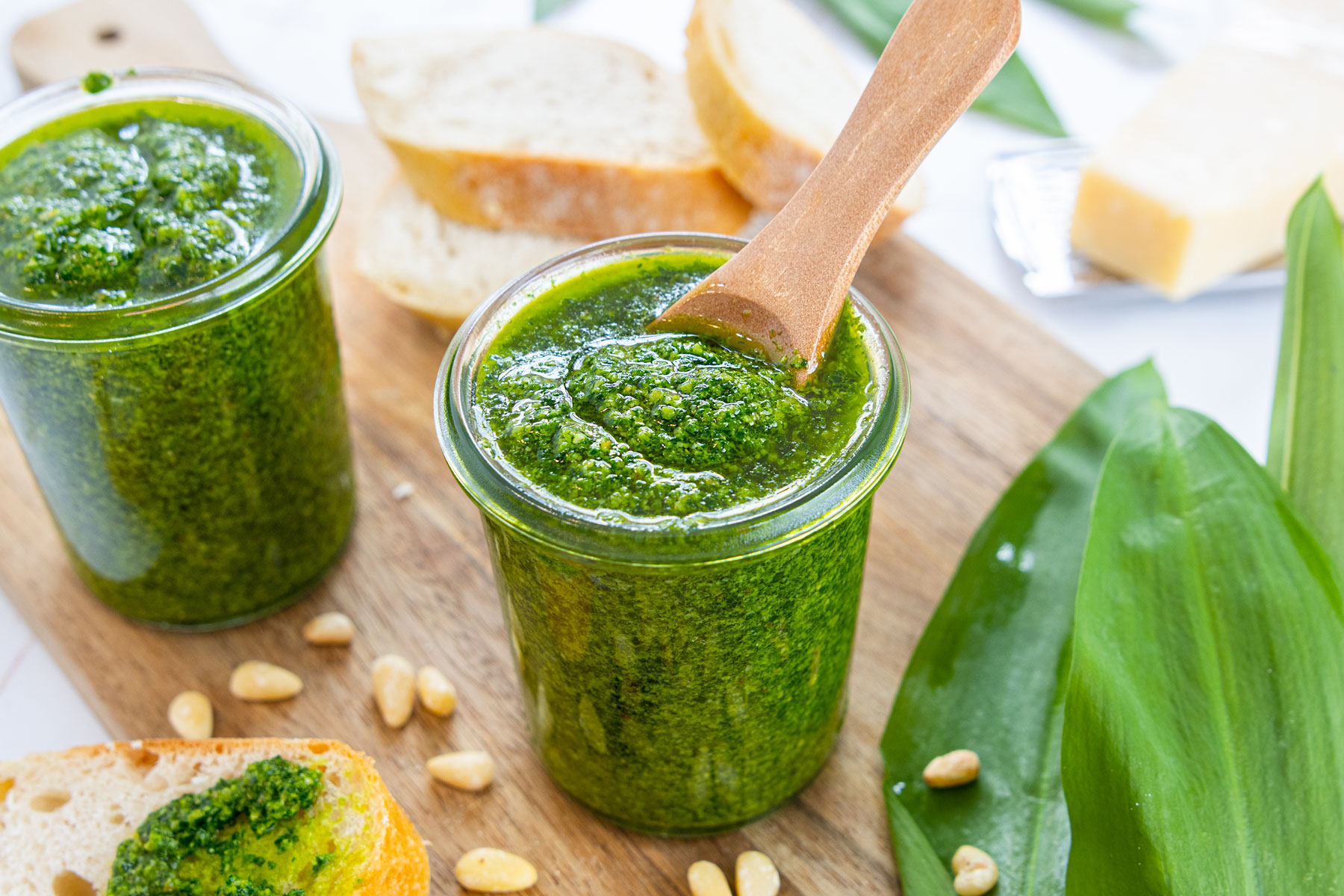 Bärlauchpesto selber machen