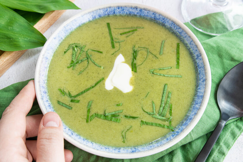 Bärlauchsuppe