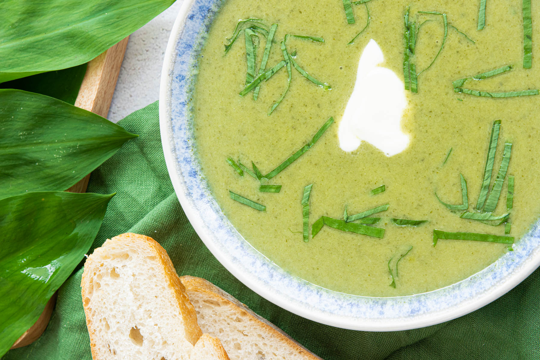 Bärlauchsuppe