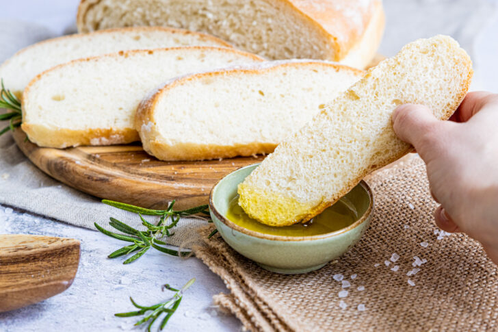 Ciabatta mit Trockenhefe