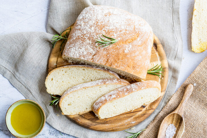 Ciabatta mit Trockenhefe
