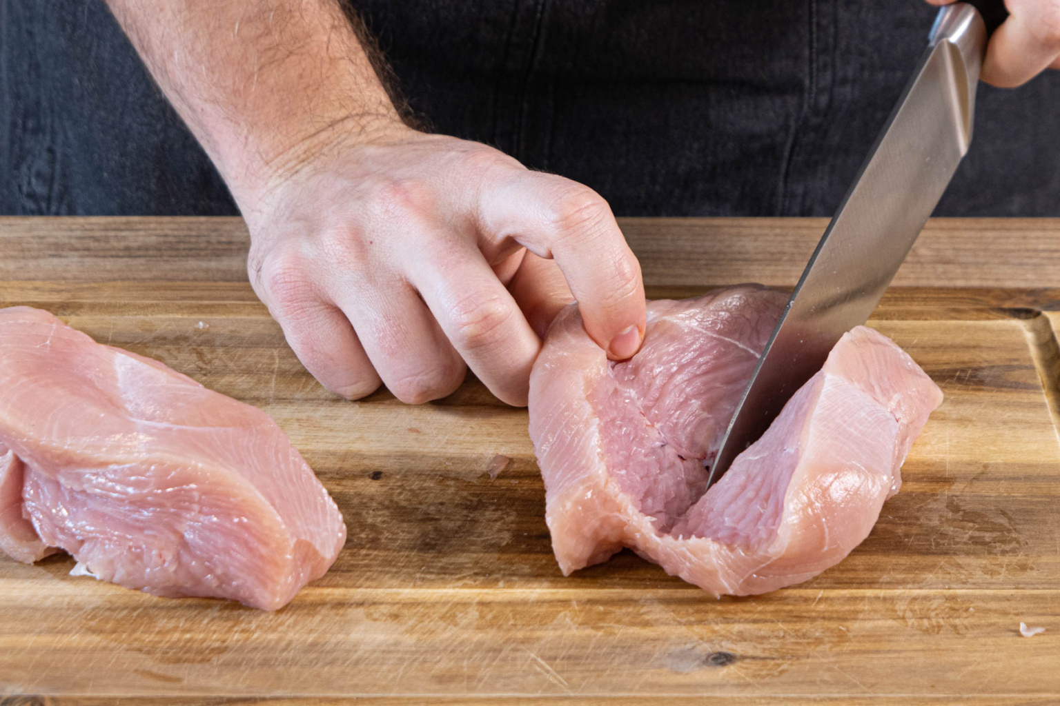 Gefüllte Putenbrust mit Spinat und Feta | Rezept