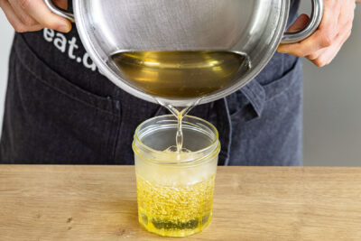 Glukosesirup abfüllen