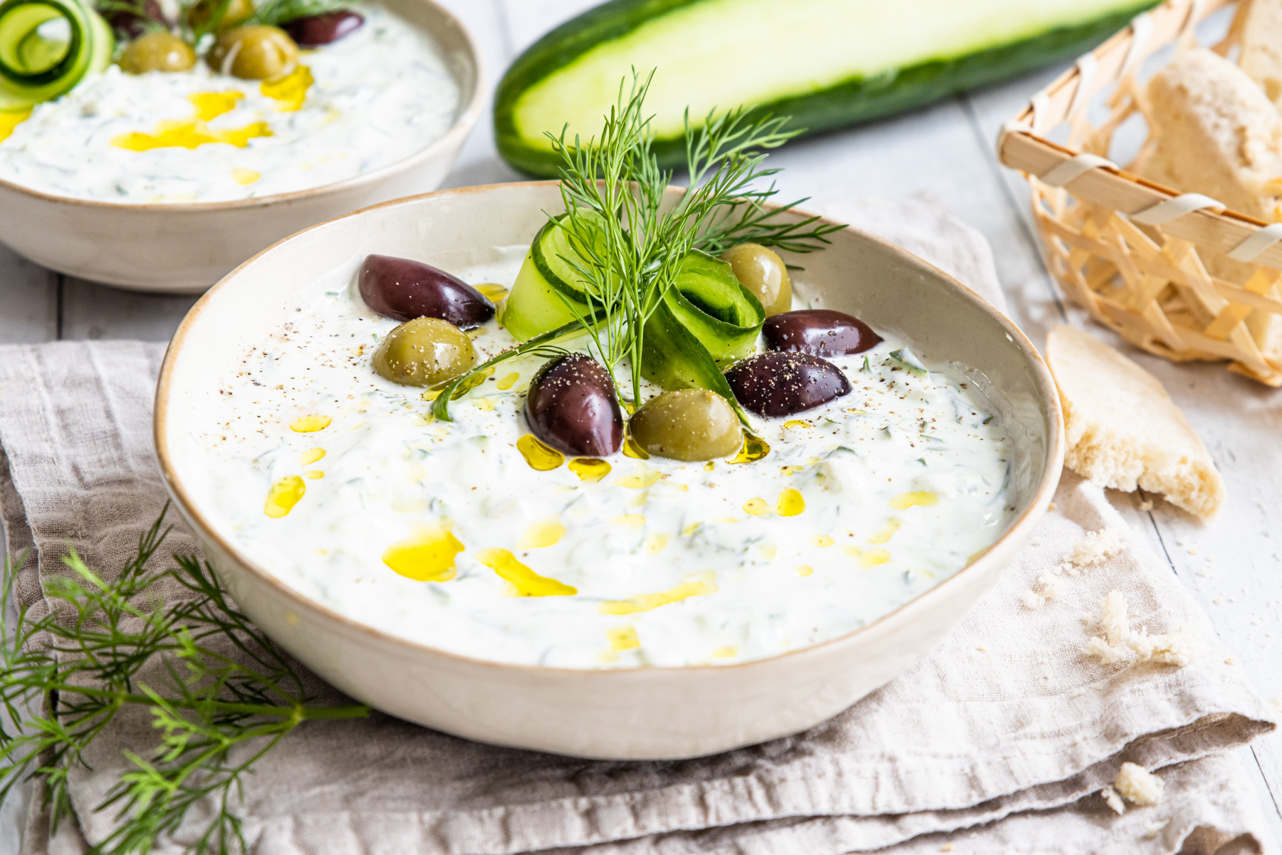 Low Carb Tzatziki selber machen | Original-Rezept Low Carb Tzatziki selber machen | Original-Rezept