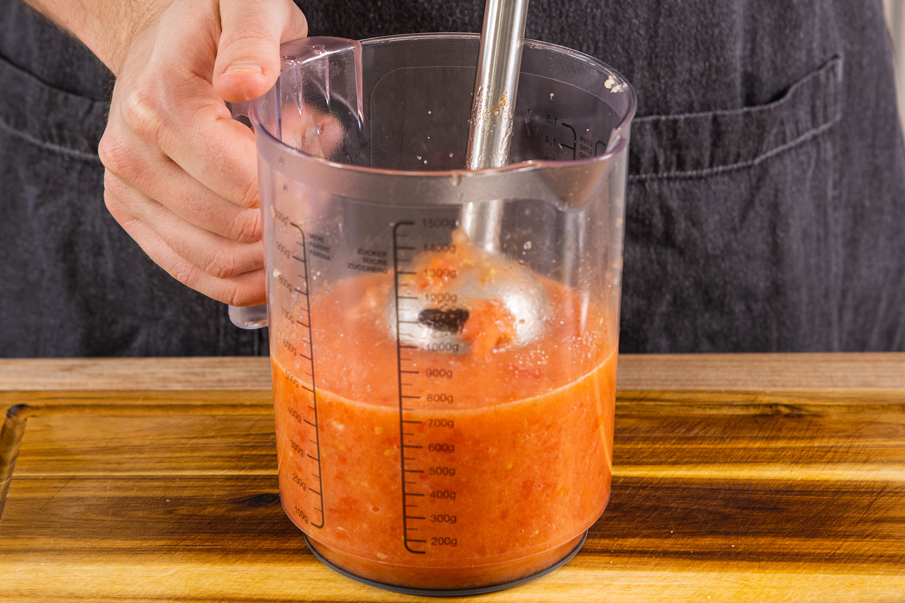 Kalte Tomatensuppe | Rezept