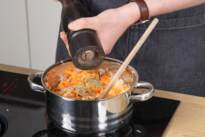 Sauerkraut würzen