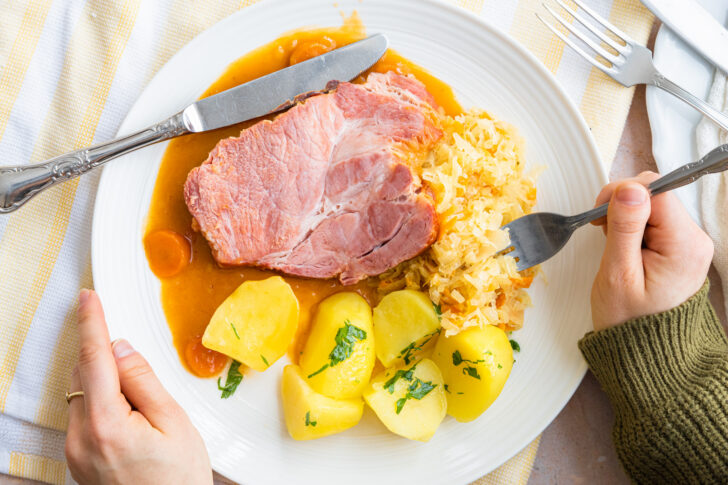 Kasslerbraten mit Sauerkraut DDR-Rezept