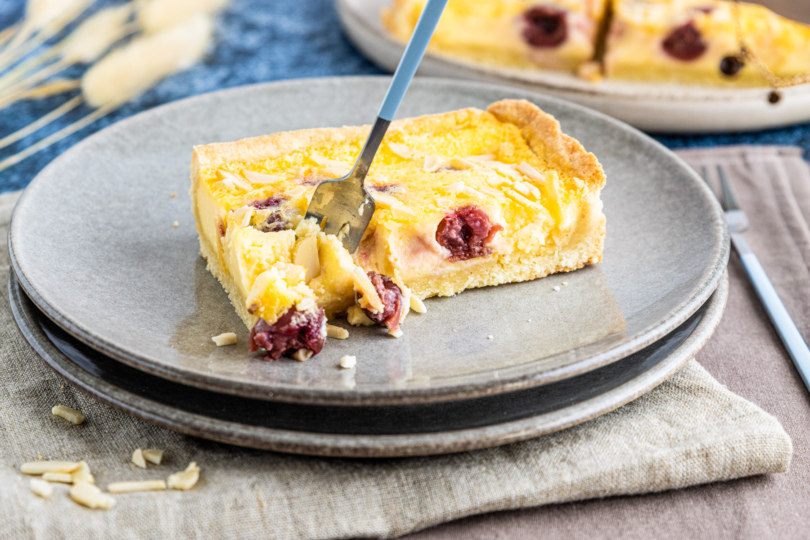 Kirschkuchen mit Schmand