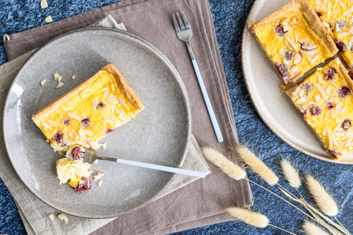 Kirschkuchen mit Schmand