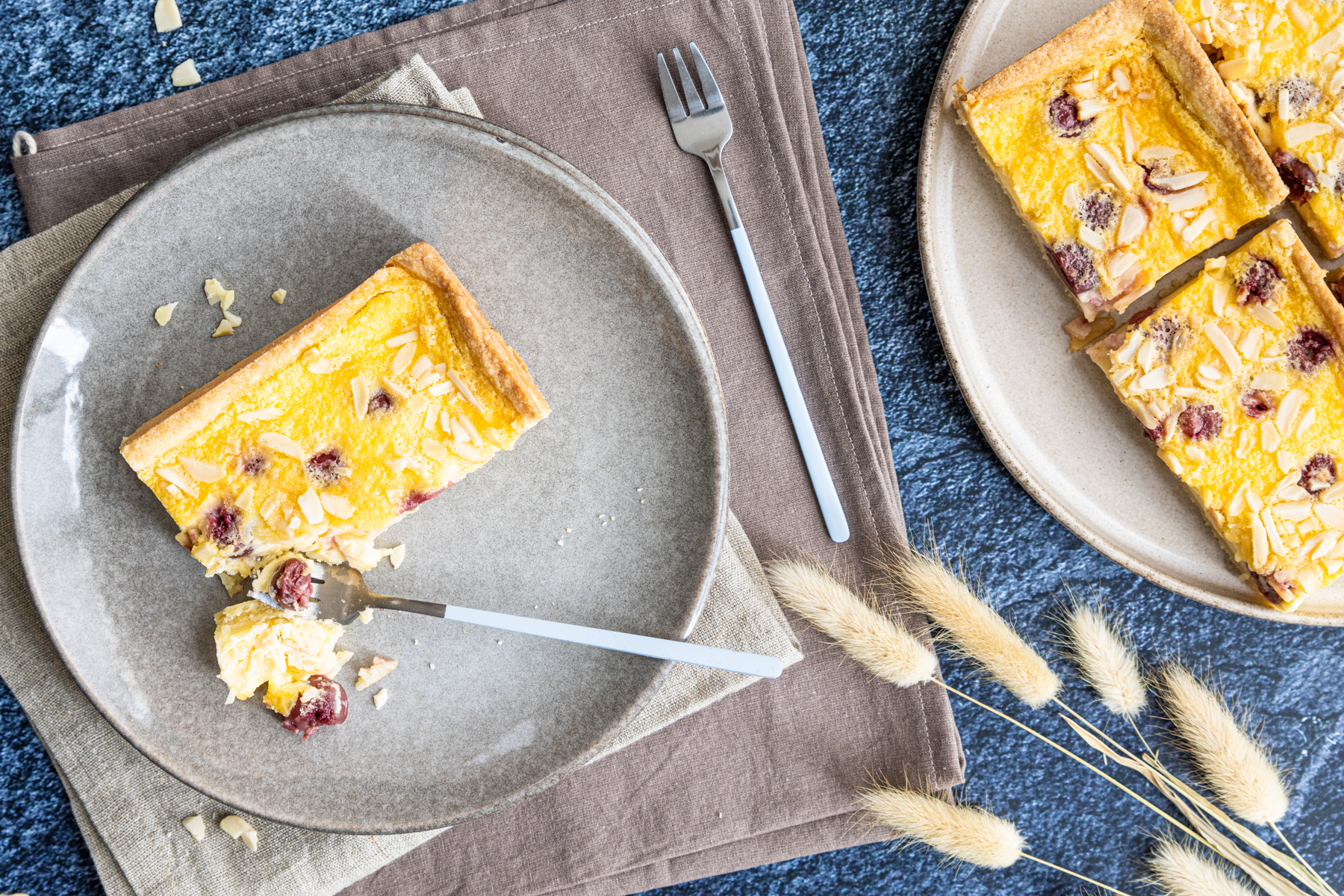 Kirschkuchen mit Schmand