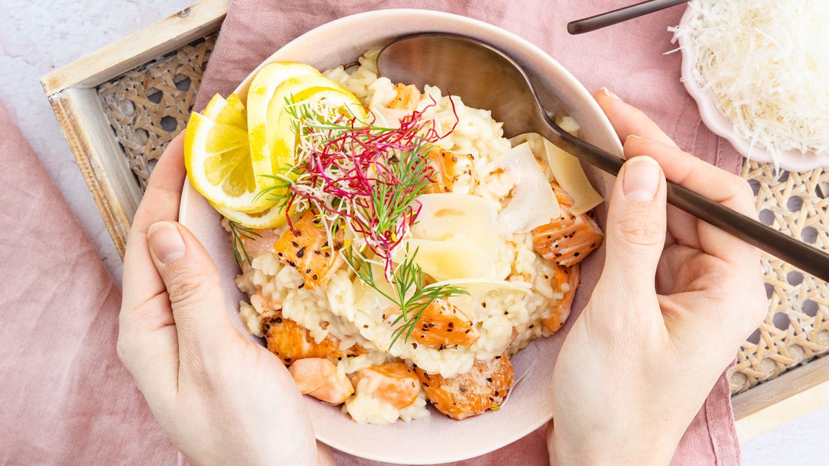 Lachsrisotto | Rezept - eat.de