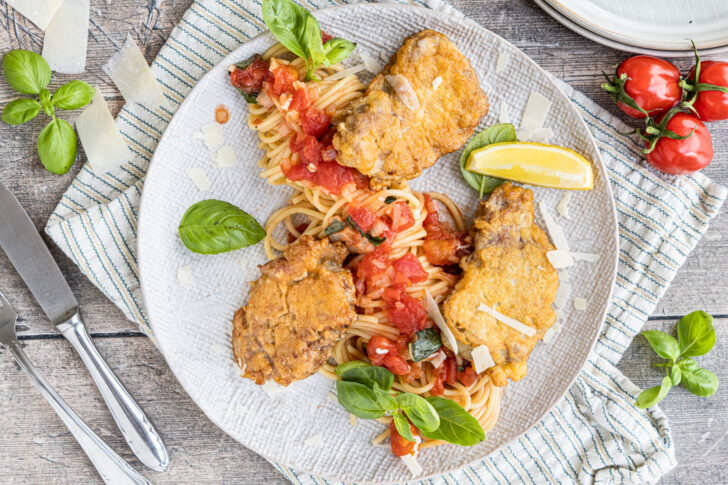 Piccata Milanese vom Schwein