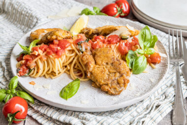 Piccata Milanese vom Schwein