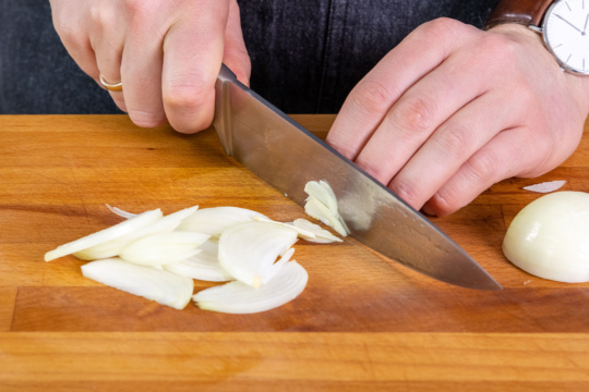 Putengeschnetzeltes mit Reis