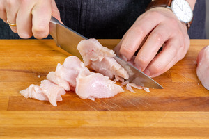 Fleisch schneiden