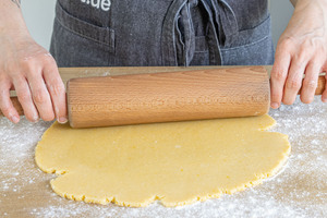 Teig ausrollen