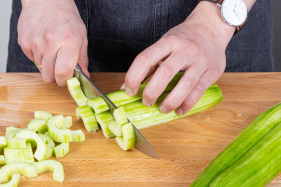 Schmorgurken mit Hackfleisch Schmorgurken mit Hackfleisch