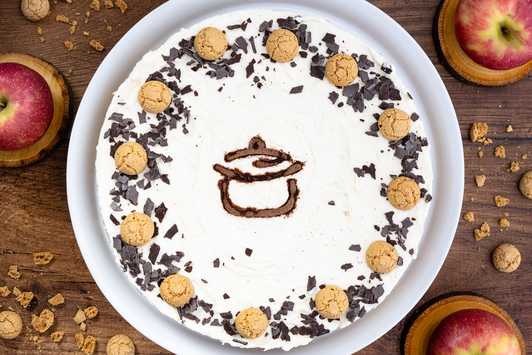 Schwedische Apfeltorte ohne Backen