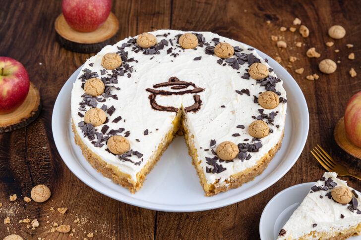 Schwedische Apfeltorte ohne Backen