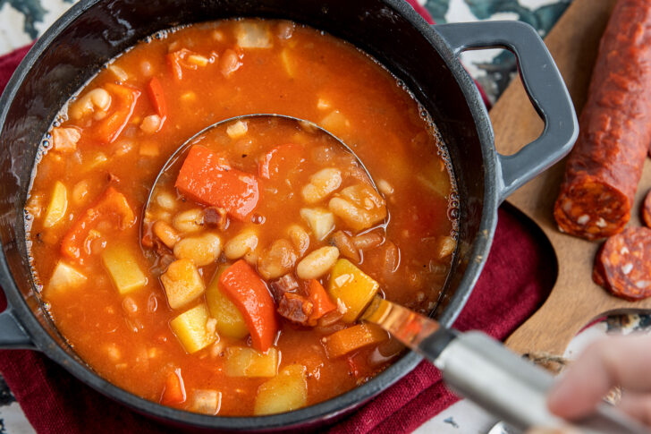 Serbische Bohnensuppe