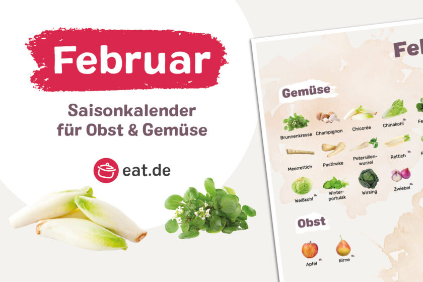 Saisonkalender Februar - Titel