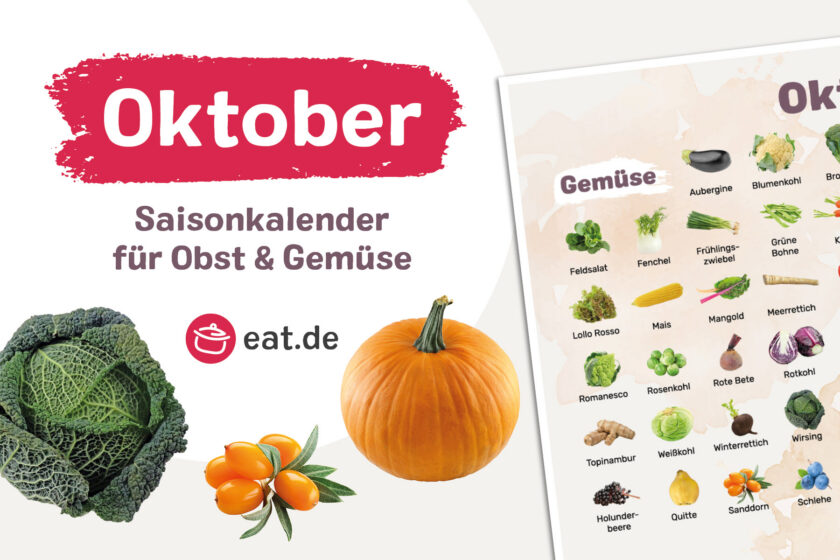 Saisonkalender Oktober - Titel