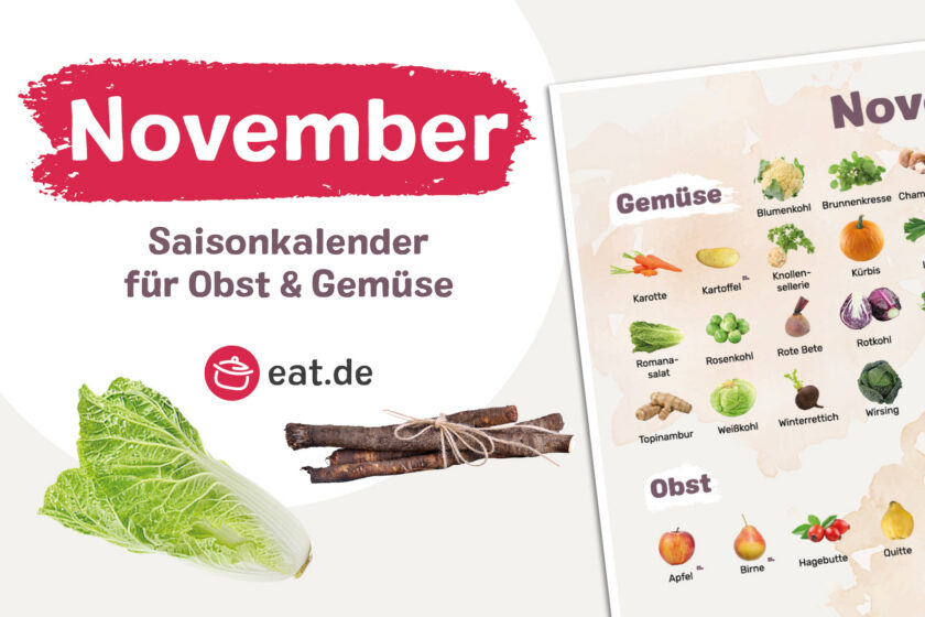 Saisonkalender November - Titel