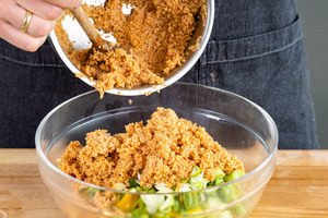 Couscous dazugeben