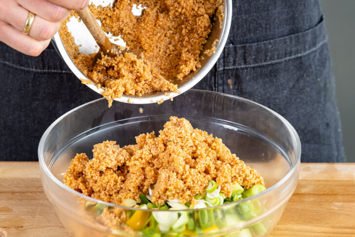 Couscous dazugeben