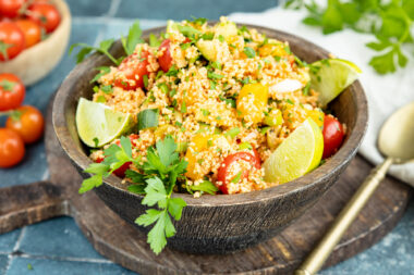 Veganer Couscous-Salat