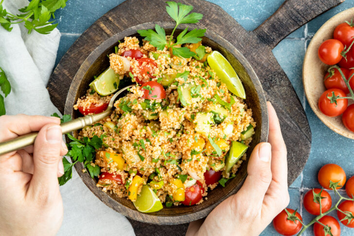 Veganer Couscous-Salat