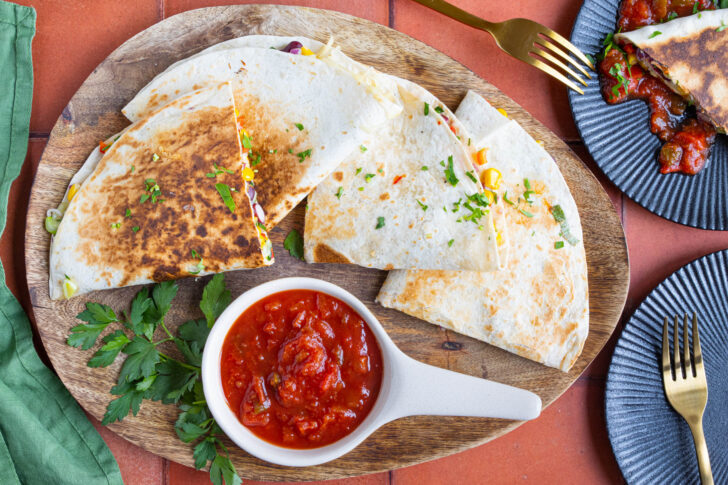 Vegetarische Quesadillas