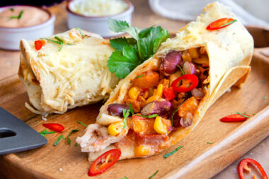 Zarte Hähnchen-Enchiladas