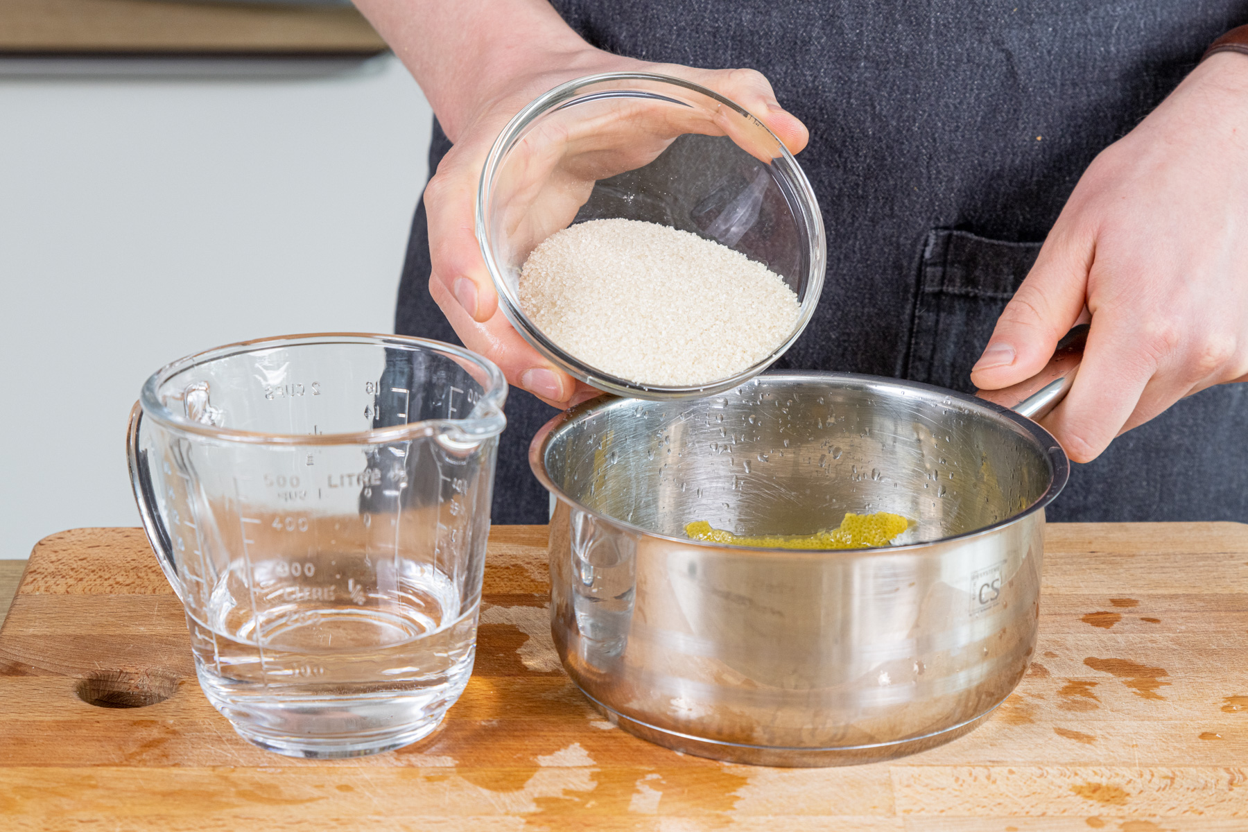 Zitronensirup selber machen | Rezept