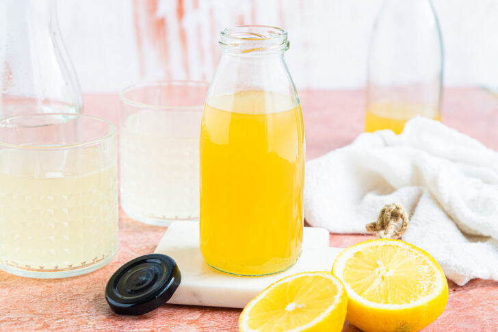 Zitronensirup selber machen