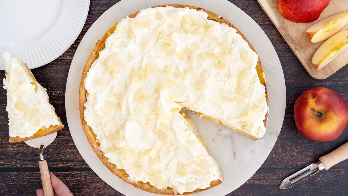 Apfel-Wein-Torte | Rezept - eat.de