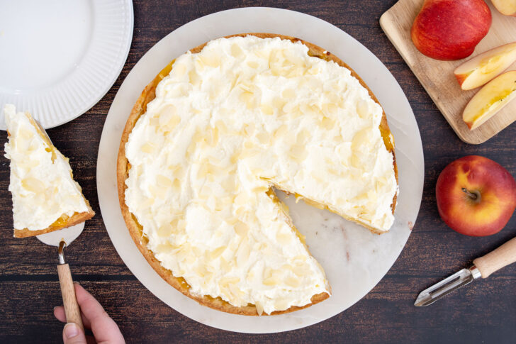 Apfel-Wein-Torte