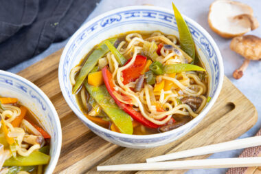 Asiatische Nudelsuppe