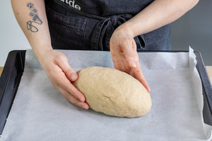 Bierbrot formen