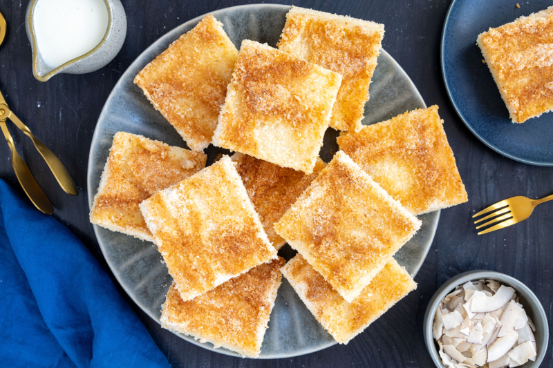 Buttermilch-Kokos-Kuchen | Rezept - eat.de Buttermilch-Kokos-Kuchen | Rezept - eat.de