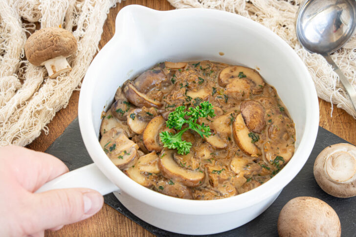 Champignonrahmsauce