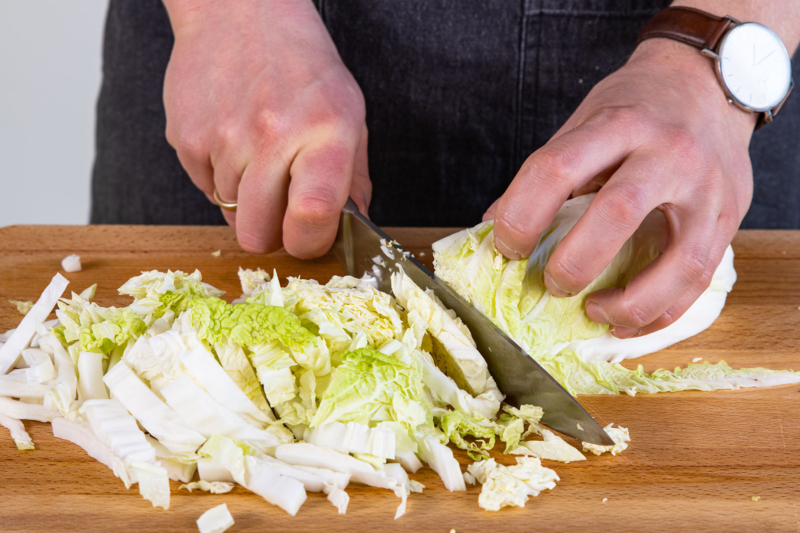 Chinakohlsalat mit Mandarinen | Rezept