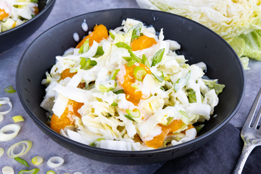 Chinakohlsalat mit Mandarinen